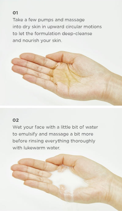 Manyo Factory Herb Green Cleansing Oil 200ml (+Mild Acidic Soda Foam 20ml × 2)