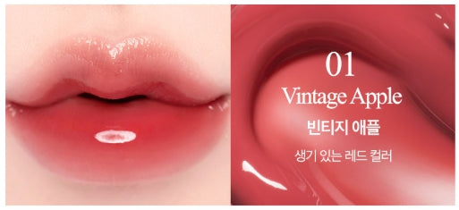[CLIO] Crystal Glam Tint Cherry Series 3.4g | Glossy Translucent Lip Tint
