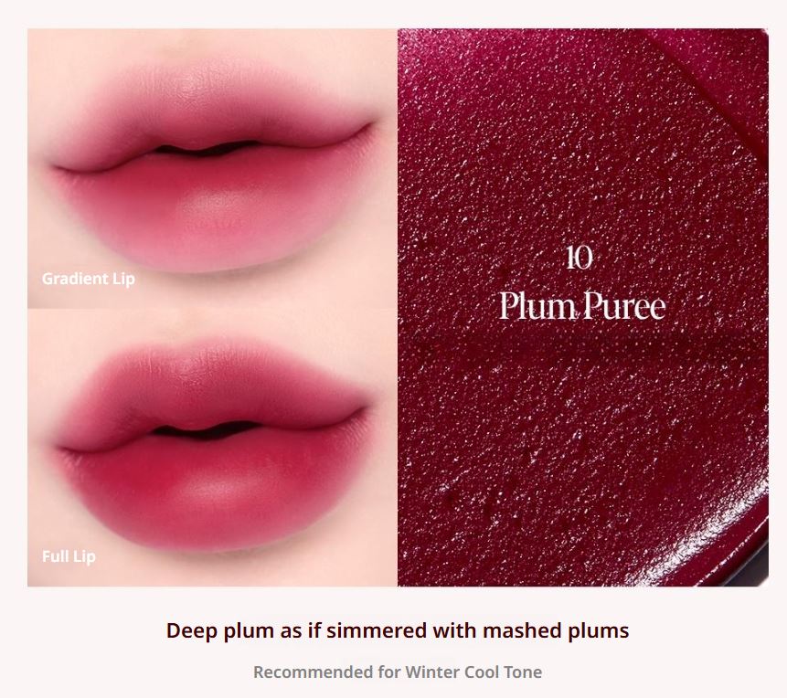 [espoir] Couture Lip Tint Fitting Blur – Soft Matte Vegan Tint | 4g