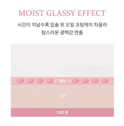 [hince] Raw Glow Gel Tint Sheer Glossy Finish Lip Tint 4ml