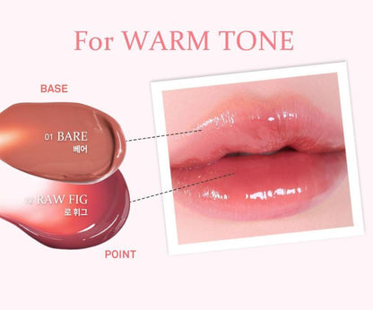 [hince] Raw Glow Gel Tint Sheer Glossy Finish Lip Tint 4ml