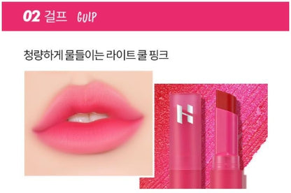 [Holika Holika] Water Vibe Tint – Sheer Juicy Color Finish – Single Lip Tint