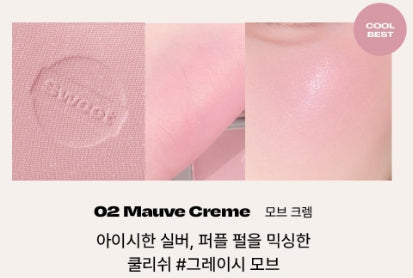 [alternativestereo] Sugar Crunch Blusher Soft Radiant Finish 5.2g + Brush