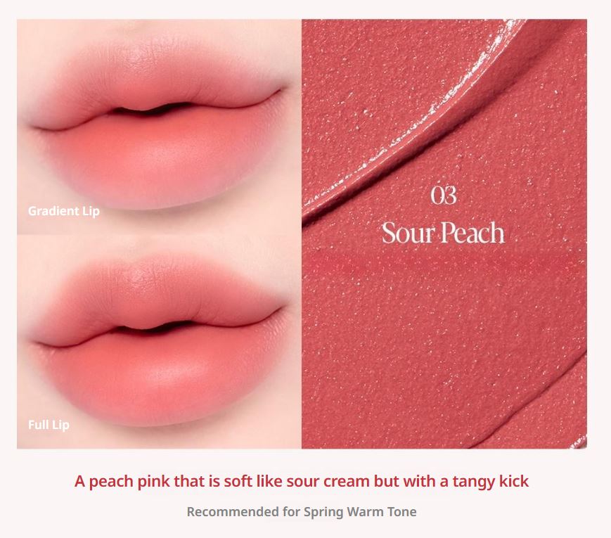 [espoir] Couture Lip Tint Fitting Blur – Soft Matte Vegan Tint | 4g