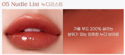 [Peripera] Ink Mood Glowy Balm – Soft Radiant Tinted Lip Balm 3g (6 Shades)