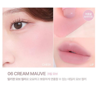 [2aN] Pocket Cotton Blurring Stick Soft Matte Multi-Use Color 6 Shades