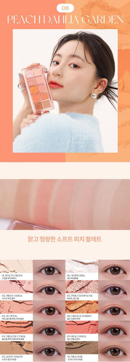 [rom&nd] Better Than Palette Gift Set – Soft Nude & Bloom Shades + Mini 4-Pan Palette