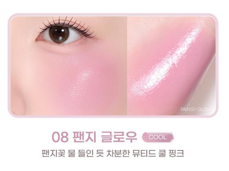 [2aN] Heart Wearing Liquid Cheek Soft Glow Finish 9 Colors (Single/Set)