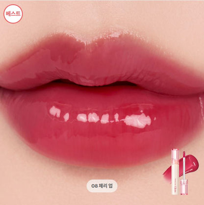[rom&nd] Glasting Color Gloss – Dewy Shine Lip Gloss with Sheer Tint Finish