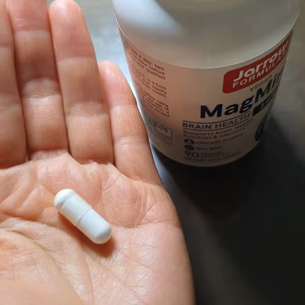 [Jarrow Formulas] MagMind Magnesium L-Threonate 2000mg | Dietary Supplement for Daily Wellness | 90 Veggie Capsules