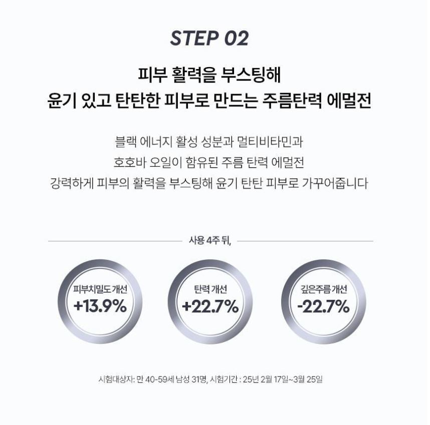 [HERA] Homme Black Active Skincare Set Hydrating Comfort Toner & Emulsion Duo 235ml