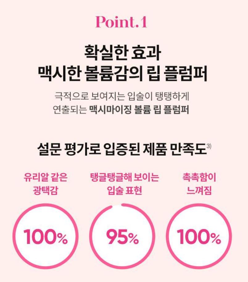 [BANILA CO.] Volume Lip Plumper Glossy Hydrating Finish 3.8g