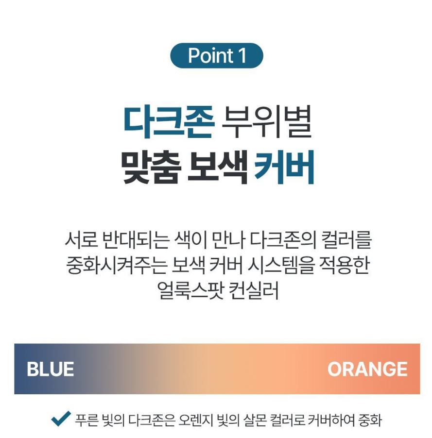 [JUNG SAEMMOOL] Men Dark Zone Concealer Dual Tone Natural Matte Finish 1.1 g × 2