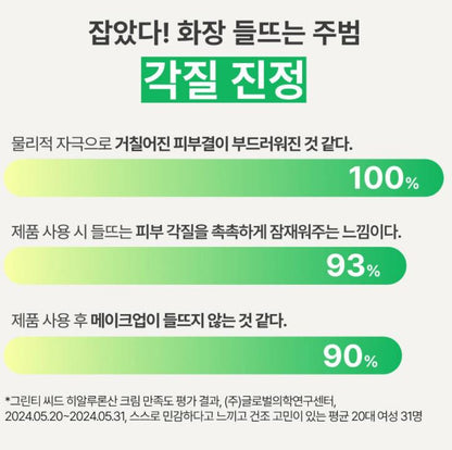 [Innisfree] Green Tea Seed Cream Double Set with Soft Dewy Hydration | 50ml × 2