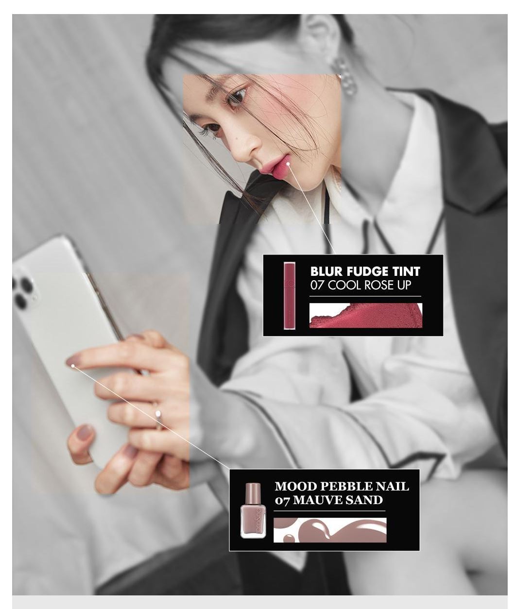 [rom&nd] Blur Fudge Tint ZOAFriends Edition – Soft Matte Lip Tint 5.5g