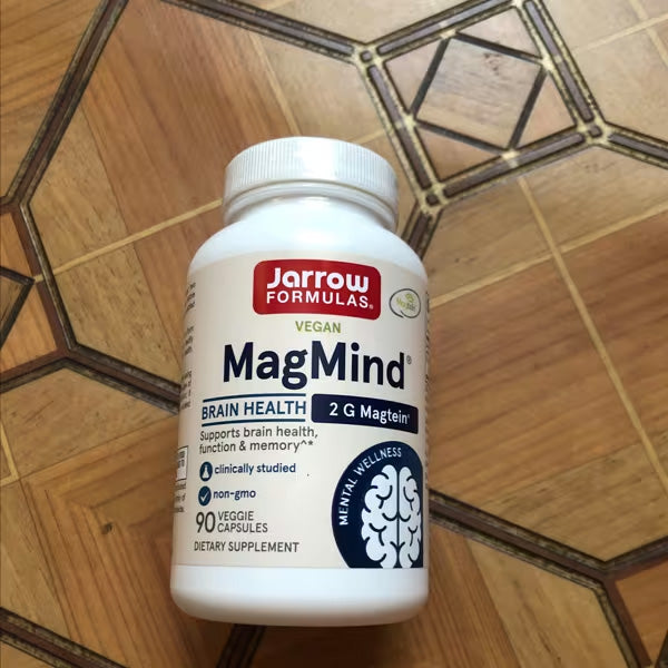 [Jarrow Formulas] MagMind Magnesium L-Threonate 2000mg | Dietary Supplement for Daily Wellness | 90 Veggie Capsules