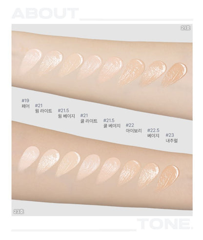 [ABOUT TONE] Water Layer Fit Cushion Hydrating Glow Finish 14g