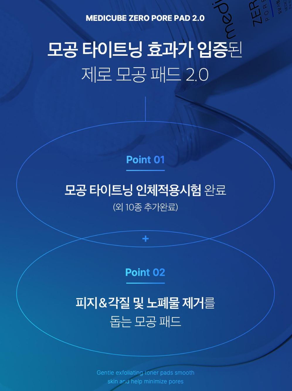 [Medicube] Pore Care Toner Pad Set with Smooth Refreshing Finish | 150 Pads (Large Capacity)