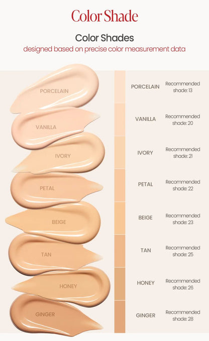 [espoir] Be Velvet Cover Cushion 15g + Refill | Long-Wear Velvet Finish SPF42 PA++
