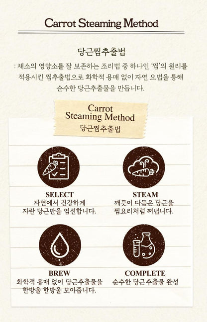 [SKINFOOD] Carrot Carotene Calming Water Pads Hydrating Fresh Finish 90 Pads (60+30)