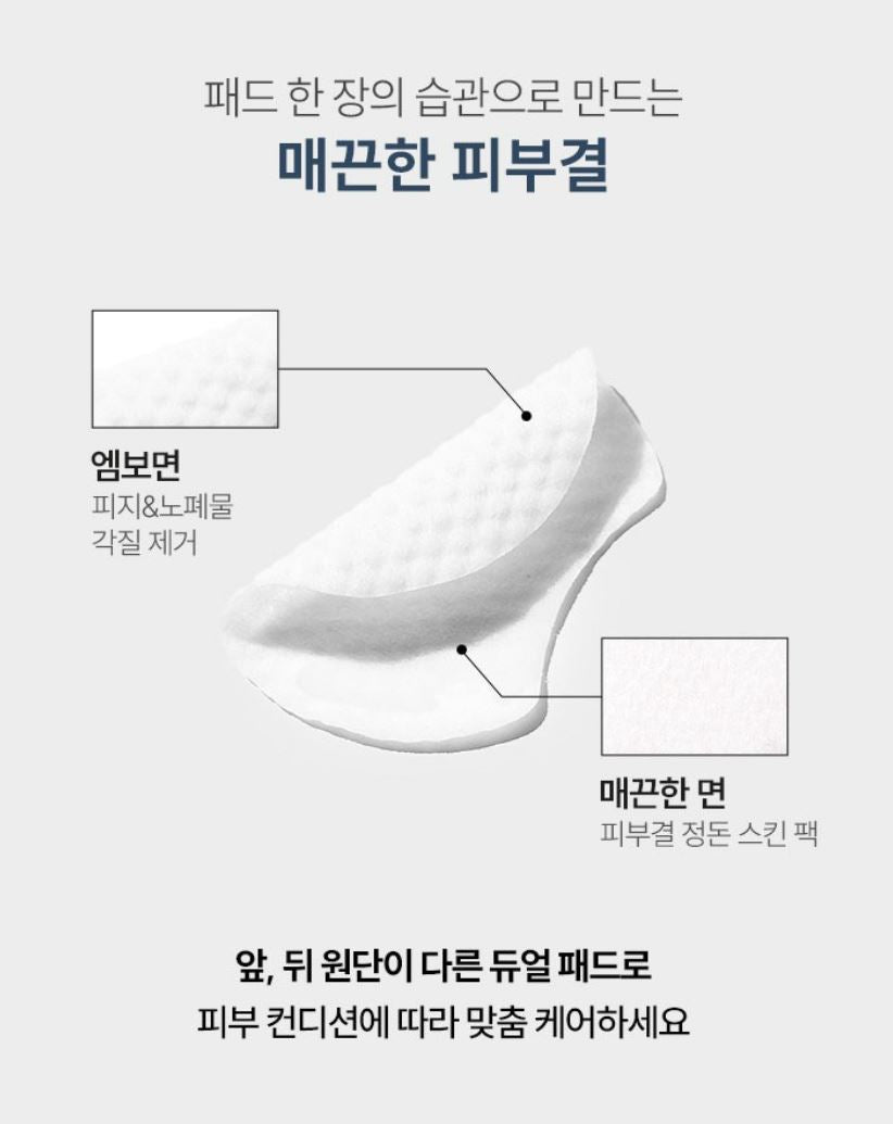 [ongredients] Revitalizing Toner Pads Smooth Hydrating Finish 60 Pads x2