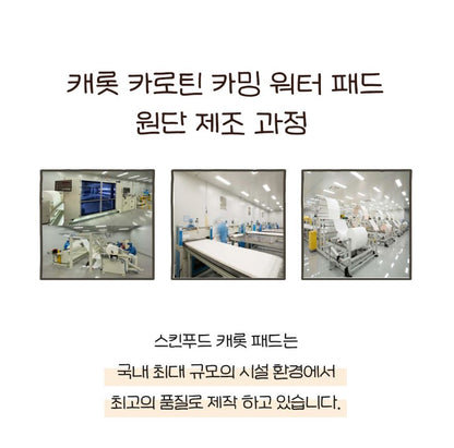 [SKINFOOD] Toner Pad Double Set Soft Comfort Finish 3 Types + Pouch