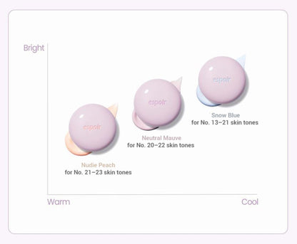 [espoir] Dew Like Jello Tone Up Cushion – Dewy Vegan Glow Finish 15g | GlowLab