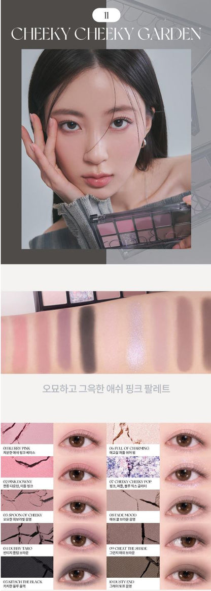 [rom&nd] Better Than Palette Gift Set – Soft Nude & Bloom Shades + Mini 4-Pan Palette