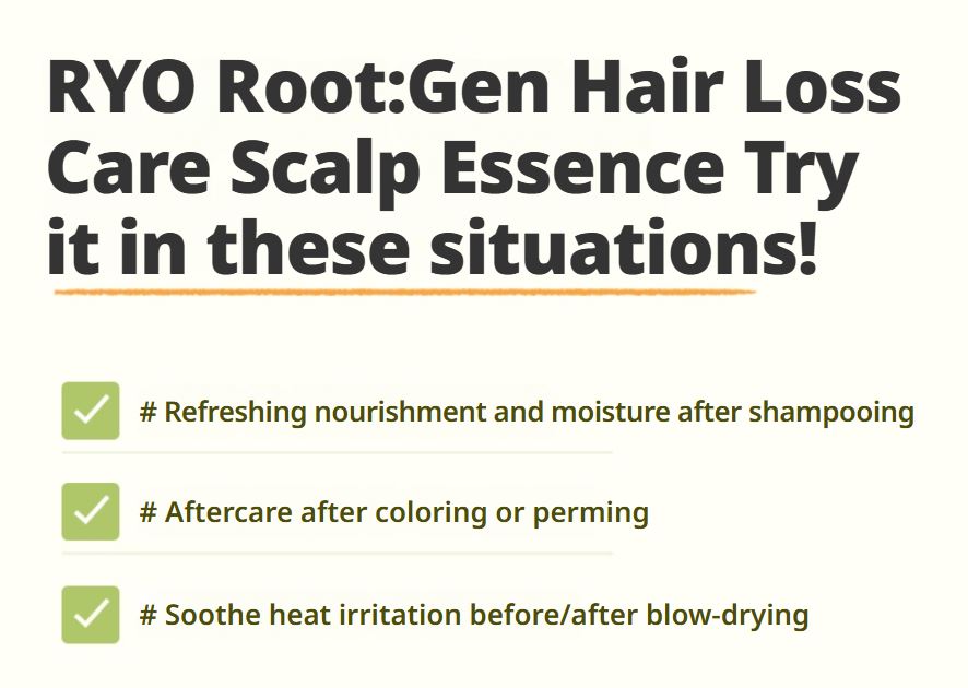 [Ryo] Scalp Essence with Refreshing Lightweight Feel – 80mL Double Set