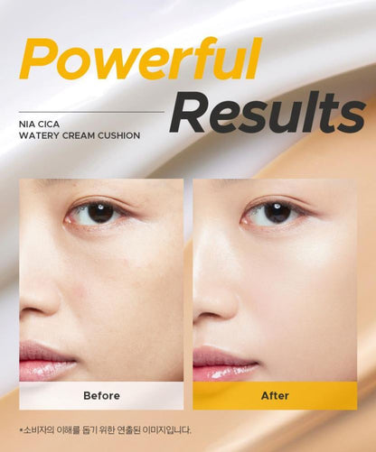 [primera] Nia Cica Watery Cream Cushion Radiant Glow Finish SPF35 PA++ 15g