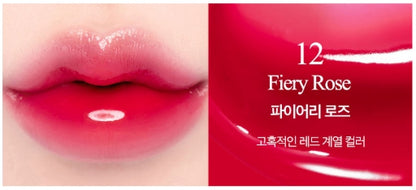 [CLIO] Crystal Glam Tint Cherry Series 3.4g | Glossy Translucent Lip Tint