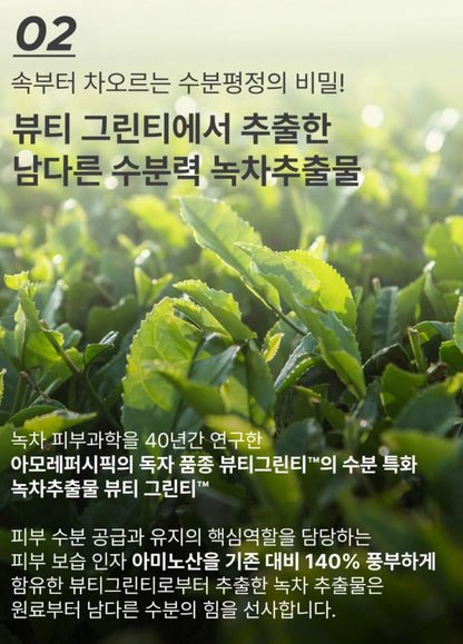 [Innisfree] Green Tea Seed Cream Double Set with Soft Dewy Hydration | 50ml × 2