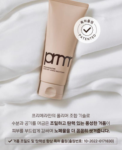 [primera] Organience BR Comfort Amino Rich Foam Cleanser Soft Hydrating Finish 150ml