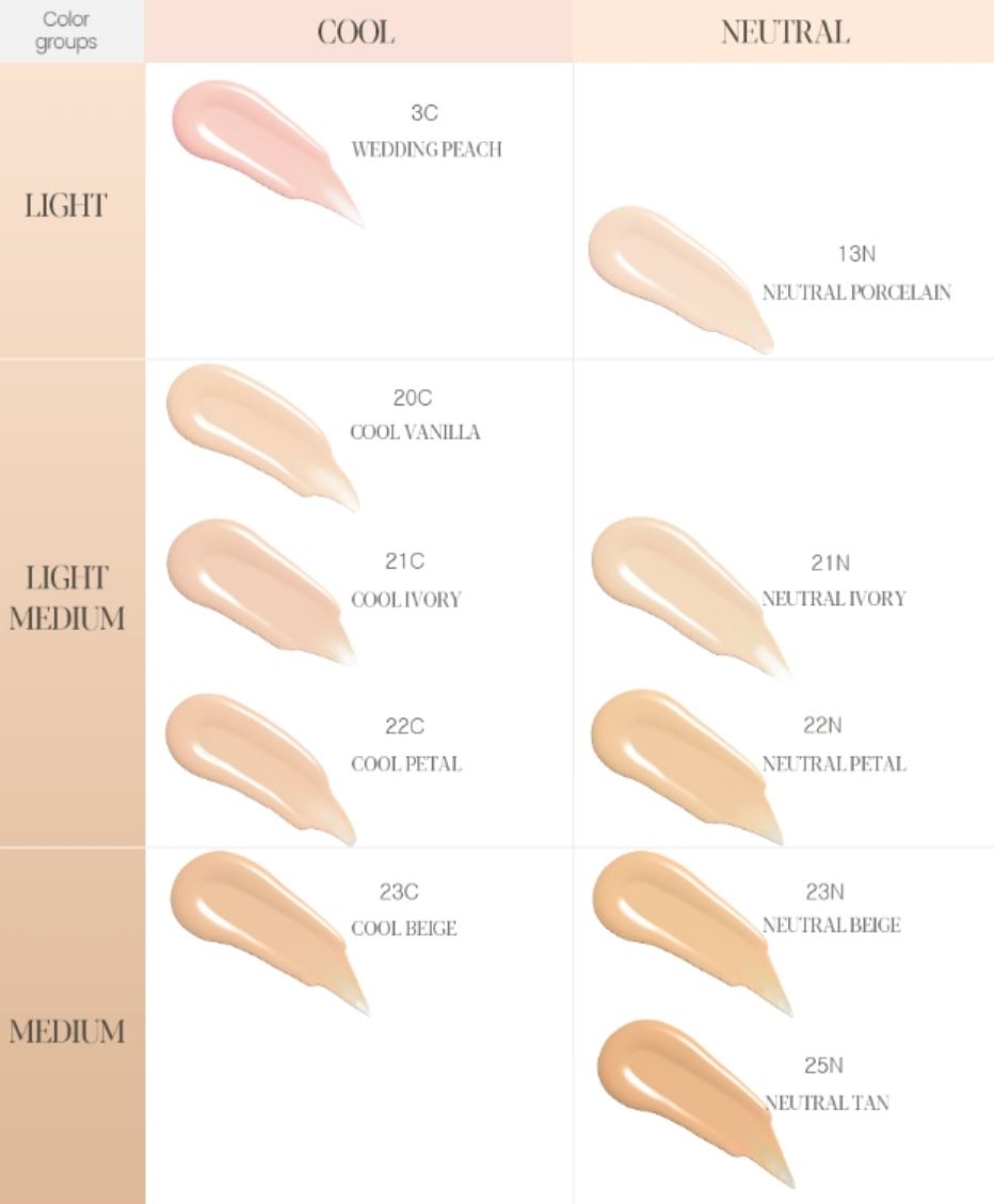 [espoir] Be Glow Foundation – Vegan Formula with Natural Radiant Look | 30g, 10 Shades