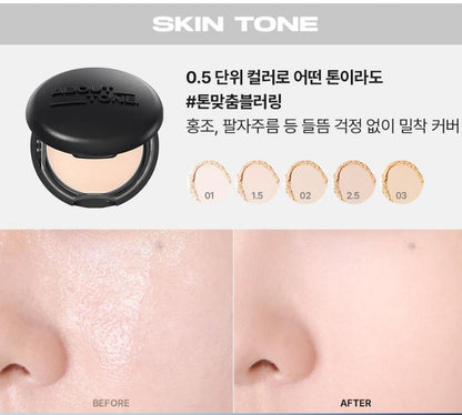 [ABOUT TONE] Blur Powder Pact Soft Matte Finish 9g
