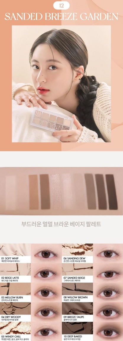 [rom&nd] Better Than Palette Gift Set – Soft Nude & Bloom Shades + Mini 4-Pan Palette