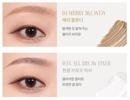 [rom&nd] Han All Brow Cara ZOAFriends Edition – Soft Natural Brow Color 9g