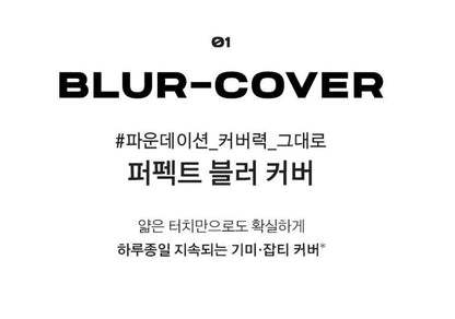 [ABOUT TONE] Skin Layer Fit Cushion Soft-Blur Matte Finish 13g (Single / Spatula Set)