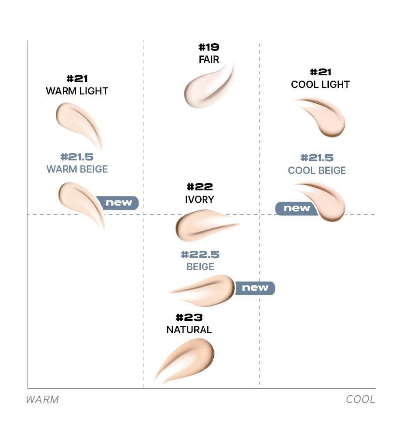 [ABOUT TONE] Skin Layer Fit Foundation Semi-Matte Silk Finish 30ml