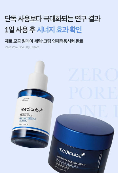 [Medicube] Zero Pore Serum – Smooth Refreshing Texture Duo Set | 30ml + 30ml