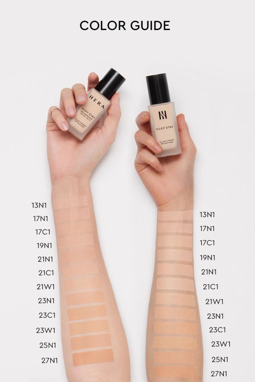 [HERA] Silky Stay 24H Longwear Foundation Soft Matte Finish 30g