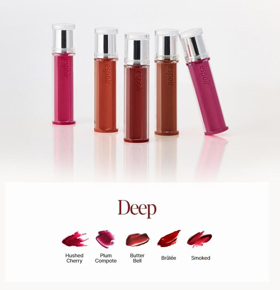 [espoir] Couture Lip Tint Glaze – Juicy Vegan Tint with Syrup Shine | 5.5g