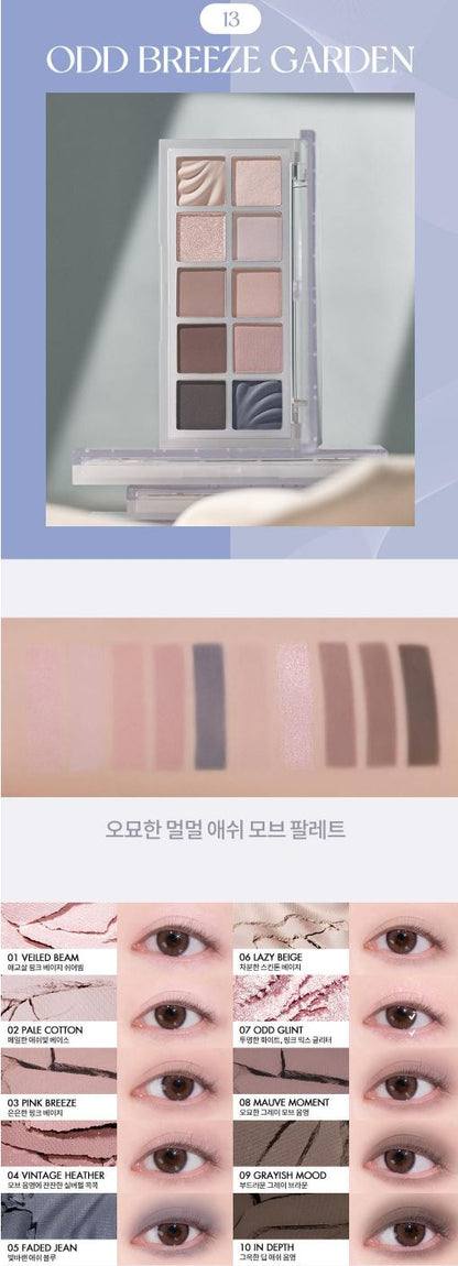 [rom&nd] Better Than Palette Gift Set – Soft Nude & Bloom Shades + Mini 4-Pan Palette