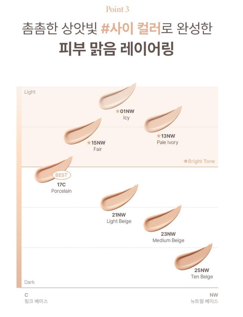 [GIVERNY] Dewy Glassy Foundation Radiant Glow Finish 30ml