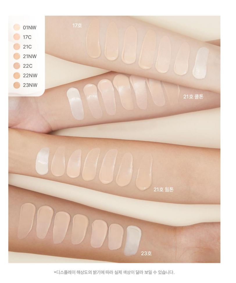 [GIVERNY] Milchak Cover Foundation Smooth Long-Wear Finish 30ml Black Edition (7 Shades)