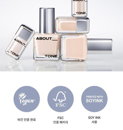 [ABOUT TONE] Skin Layer Fit Foundation Semi-Matte Silk Finish 30ml