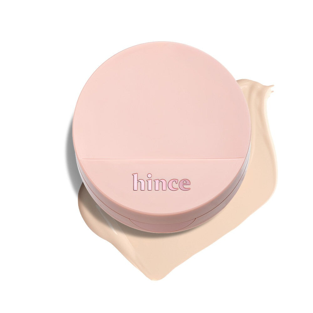 [hince] Cover Master Pink Cushion Soft Smooth Finish Set (11g + Refill + Hair Pins + Comb Keyring)