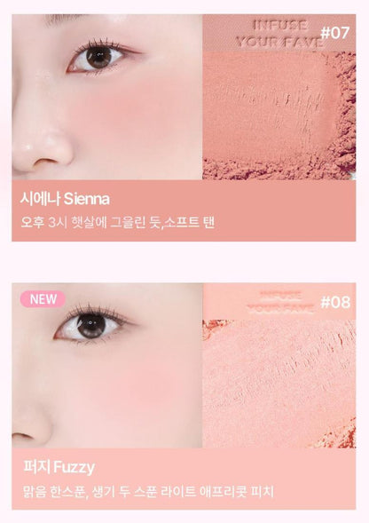 [Holika Holika] My Fave Infusing Blush – Soft Matte Powder Finish 4.5g