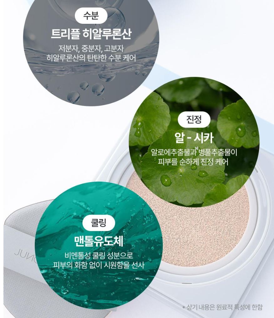 [JUNG SAEMMOOL] Men Slim Fit Nuder Cushion Semi-Matte Finish Compact