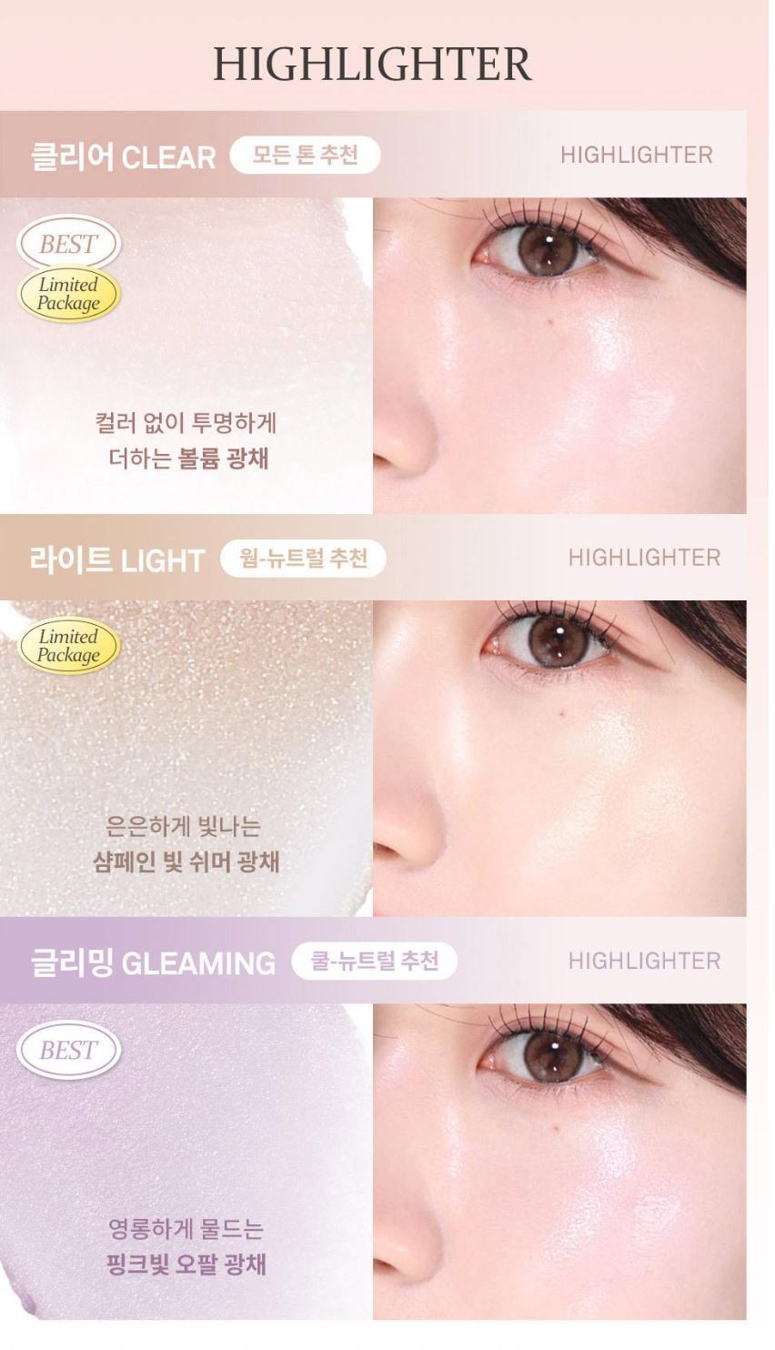 [hince] True Dimension Radiance Balm Soft Glow Stick 8 Colors Set